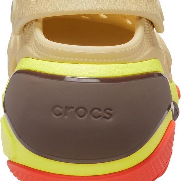 NWT CROC BUBBLE CRUSH PLATFORM CLOGS - Sesame (9) - Picture 9 of 9